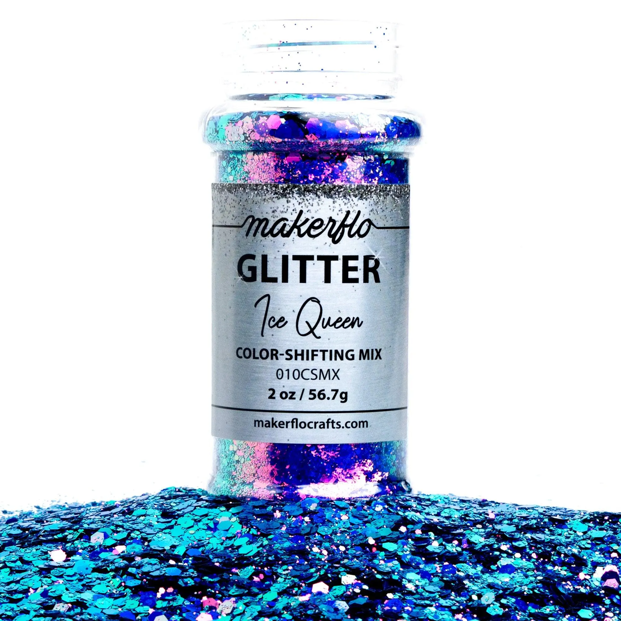 Makerflo Chunky Mix Glitter - Ice Queen