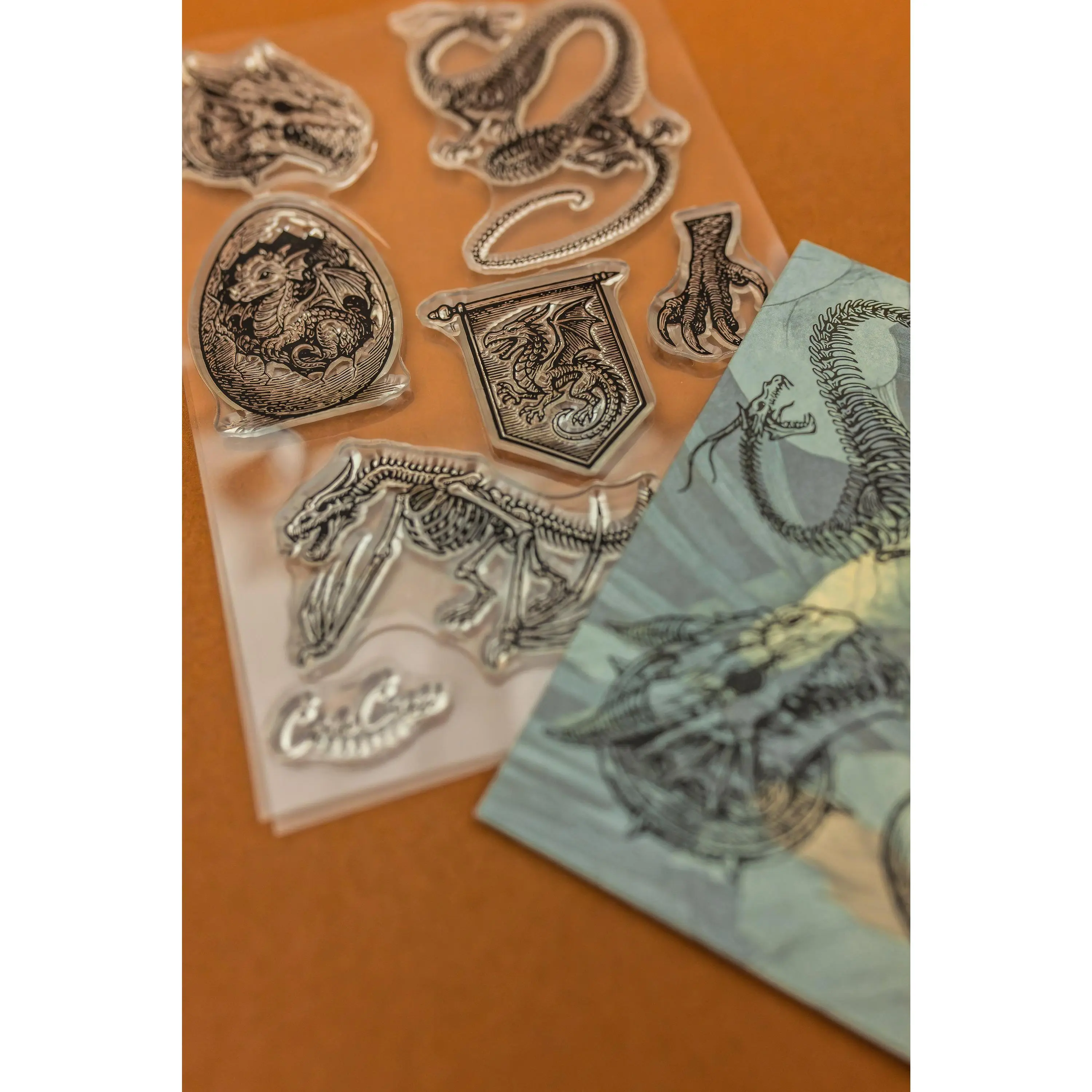 Dragons Clear Stamps