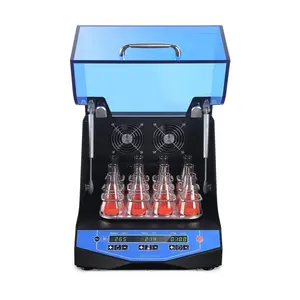 Incubating Shaker,Thermal Shaker,Temp. Control Range R.T.+5~60℃,Shaking Stroke Orbit 20mm Circle Rotation,Speed 50~300rpm,Erlenmeyer,Heated Orbital Shaker DIS-60