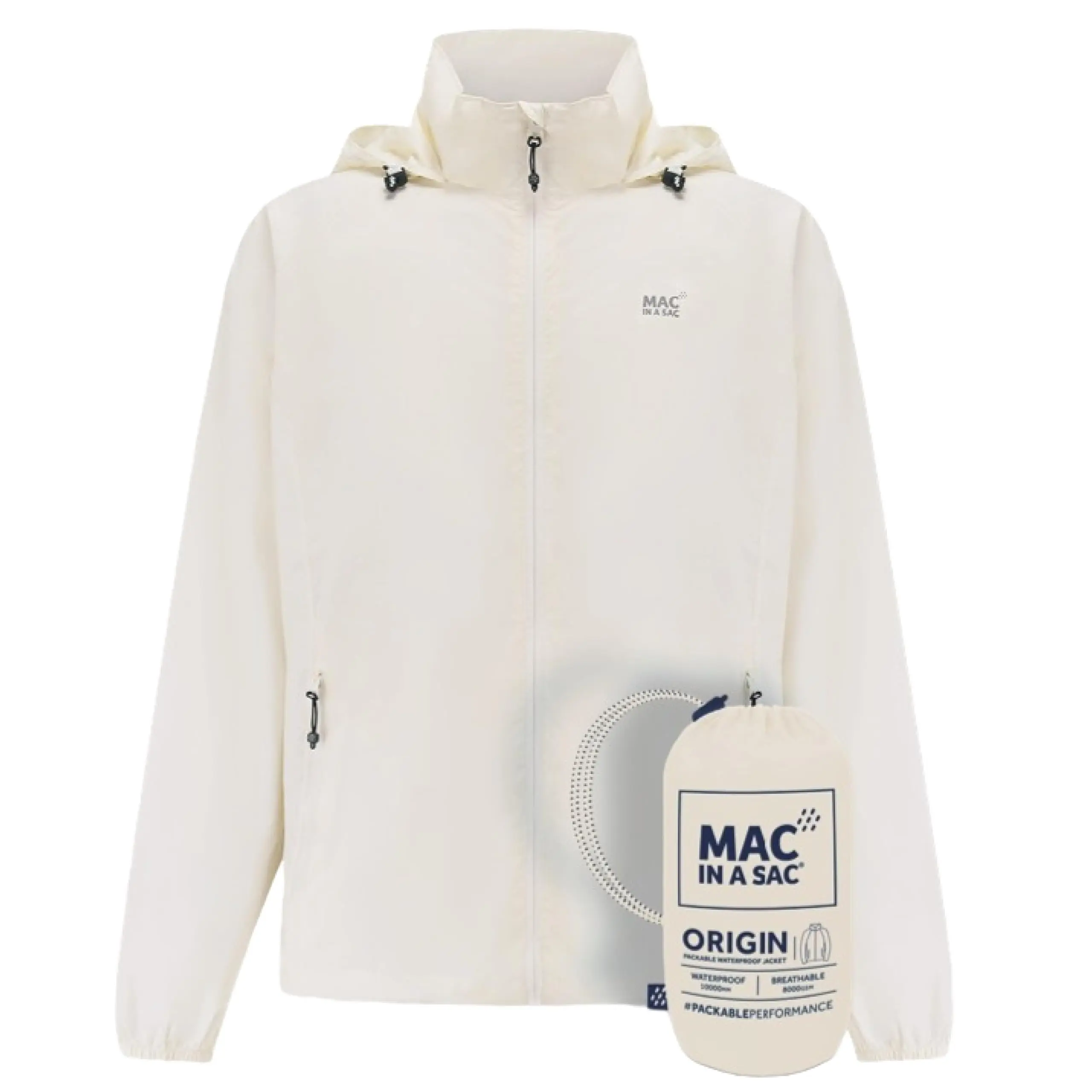 Mac in a Sac Origin2 Jacket, Ivory