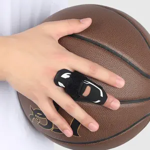 1/2 Pairs Athletic Finger Wraps, Adjustable Finger Support for Basketball Volleyball, Finger Splints for Trigger Finger, Sprained Finger, Sports Injury Protection, Breathable Finger Guards for Men Women