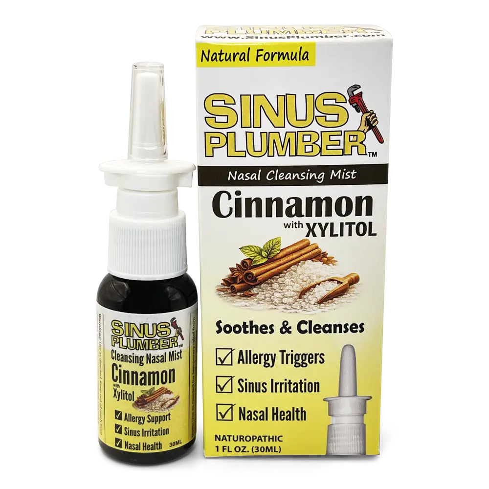 Sinus Plumber Xylitol Nasal Spray with Ceylon Cinnamon