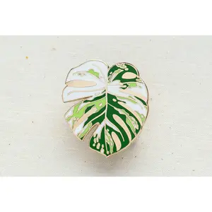 Wildship Studio - Monstera Albo Enamel Pin