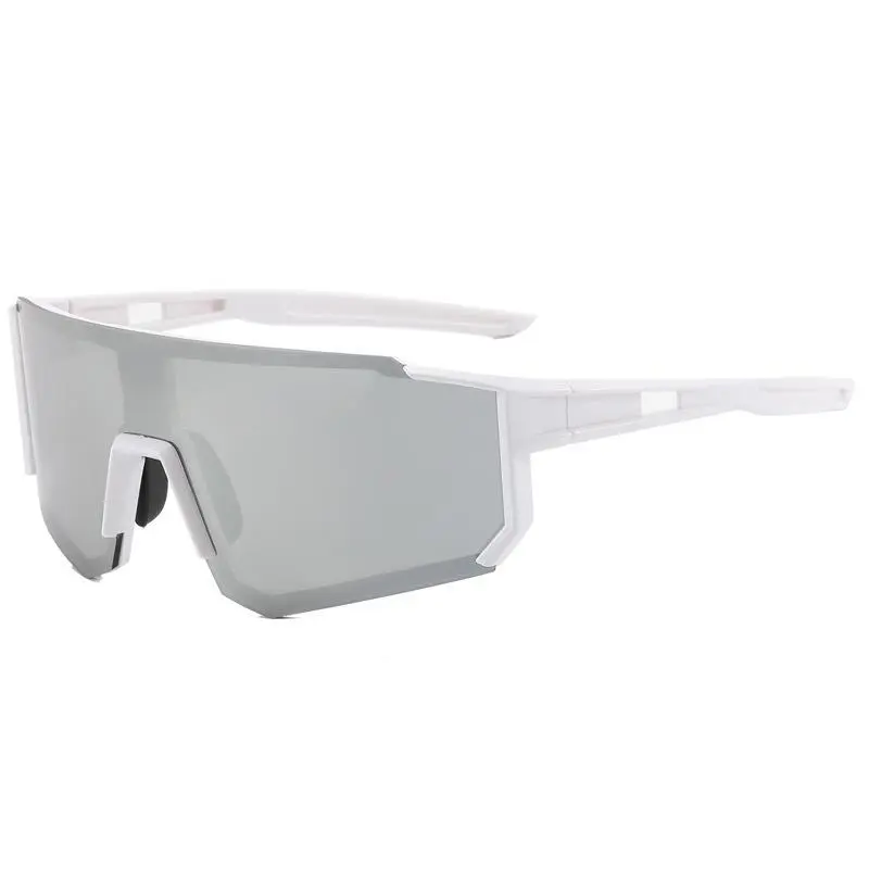 White Frame with silver lenses