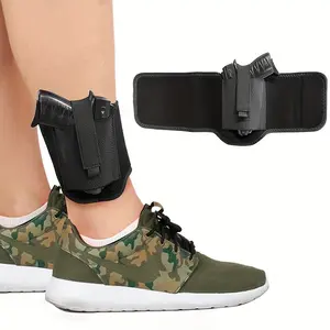 Ankle Holster for Hidden Carrying and Spare Cartridge Bag