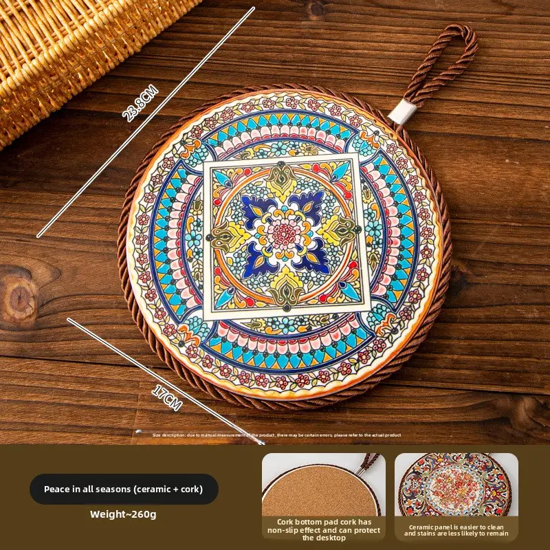 style 6*2 (ceramic+cork) diameter 17cm