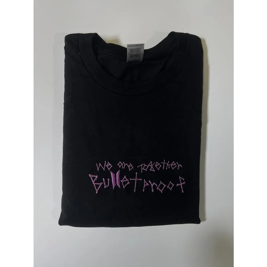 Bangtan Bulletproof Embroidered Shirt, bangtan Shirt, kpop Shirt, Gift For Fans, Jin, Suga, RM, Jhope, Jimin, V, Jungkook