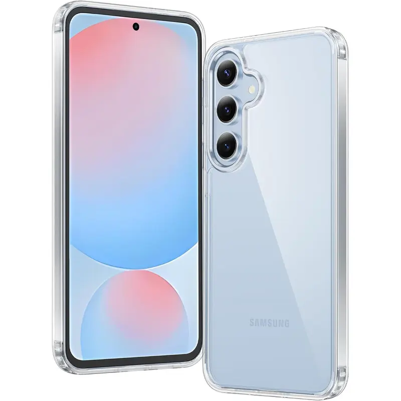 Entronix Case for Samsung Galaxy S26/S25/S24/S23 Plus/Ultra/FE/Edge A26/A17/A16/A06 Z Flip/Fold - Clear Smartphone Accessories Transparent Dustproof, Protection, Casing