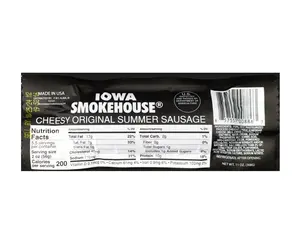 11 oz Summer Sausage Cheesy Original 11 oz Summer Sausage Cheesy Original