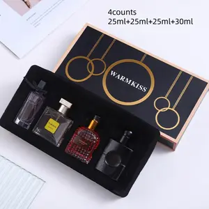 Women's Perfume Set, Long-Lasting Fragrance Gift Box, Elegant Packaging, Crow Scent, Daily Use, 25ML X 3 + 30ML
