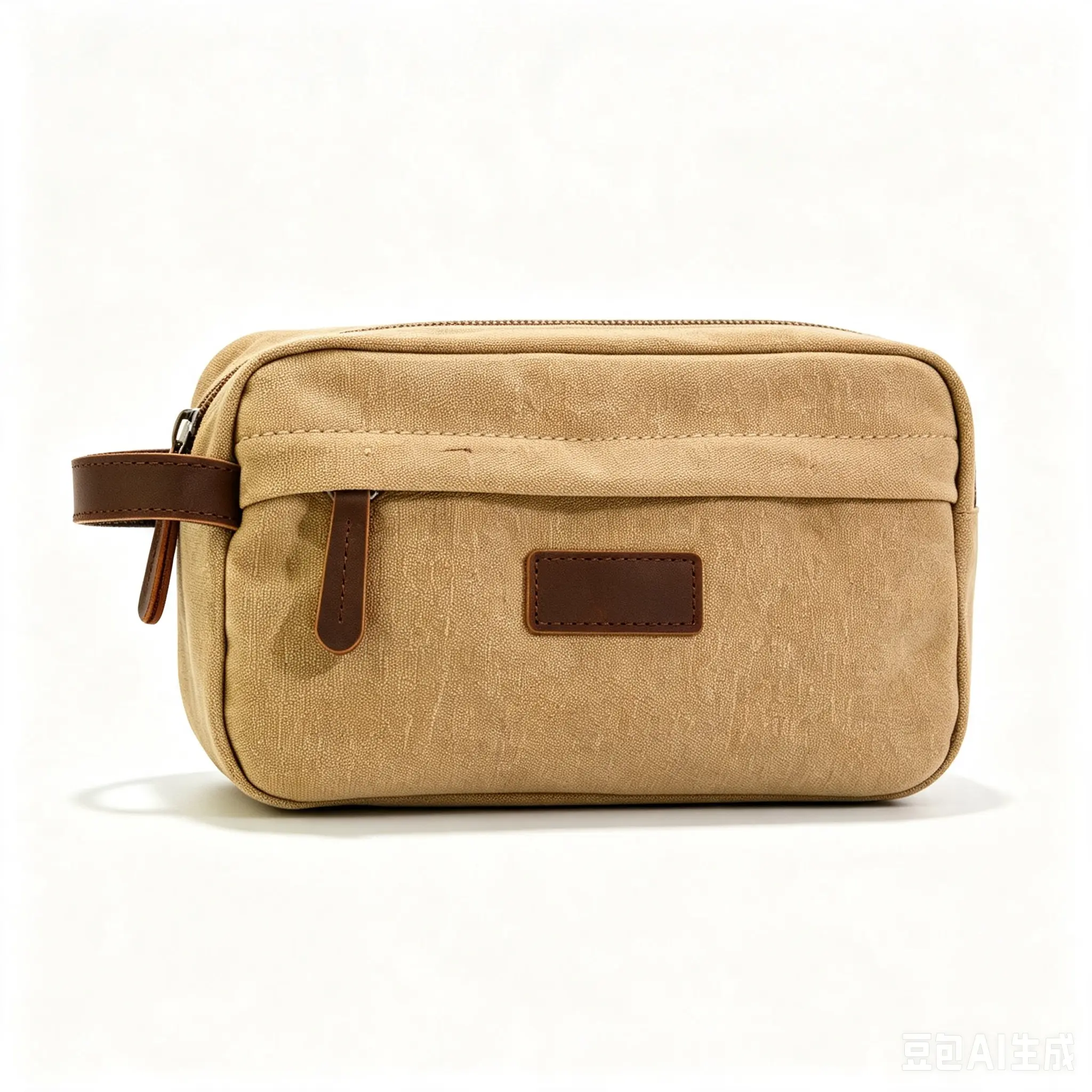 Vintage Canvas Toiletry Bag, Large Capacity Travel Organizer Bag with Handle, Portable Cosmetic Storage Bag for Skincare, Makeup, Bathroom Essentials, Waterproof Travel Wash Bag makeup bag