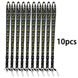 10 PCS]Sunflower Lanyards Bulk with Quick Release Buckle 🌻 Colorful Neck Straps for ID Badges & Keys | Teacher & Nurse Essentials