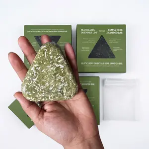 Anti Hair Loss Shampoo Bar - DHT Blocker with Polygonum, Ginseng & Tea Tree, Strengthens Roots, Reduces Hair Fall, for Thinning Hair, Sulfate-Free, Herbal Hair Growth Soap 120g Haircare Cleansing Conditioner Biotin Hair Conditioner Bar