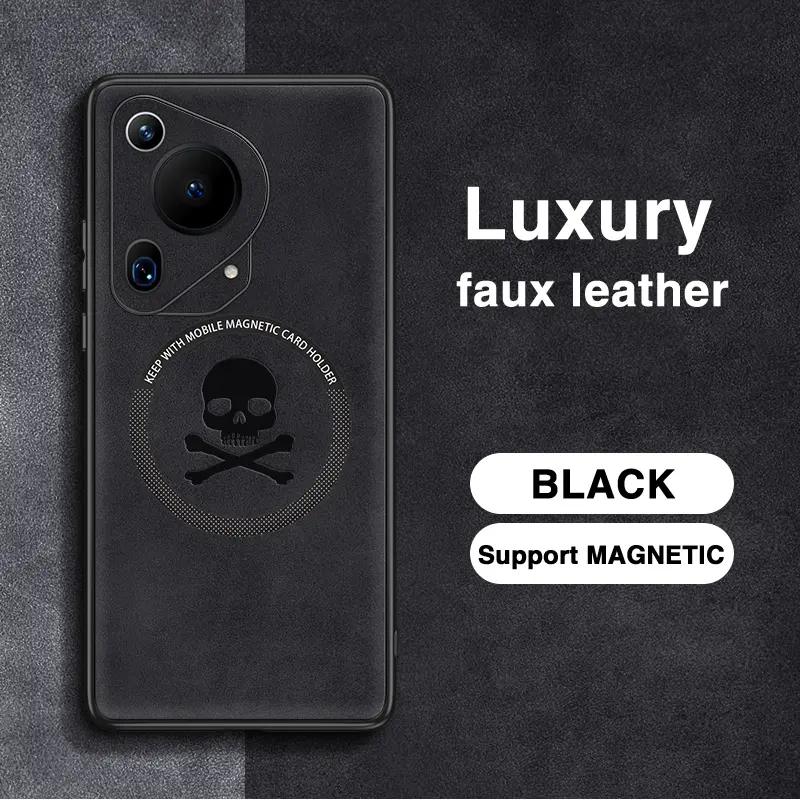 luxury faux leather phone case for HUAWEI nova13 mate60pro/Pura70 ultra/Nova12 Lite/mate50/P60/nova11/mate40/30/P50/nova10/9se/8/P40 protective, high-quality