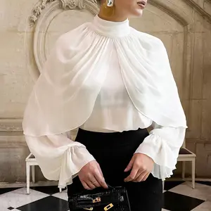 Womens Stylish Chic Turtleneck Shirt