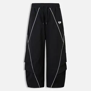 Aelfric Eden Baaggy Track Pants Cool Lines Wide Leg Baggy Y2K Unisex Jogger Casual Sweatpants Track Cargo Pants Streetwear