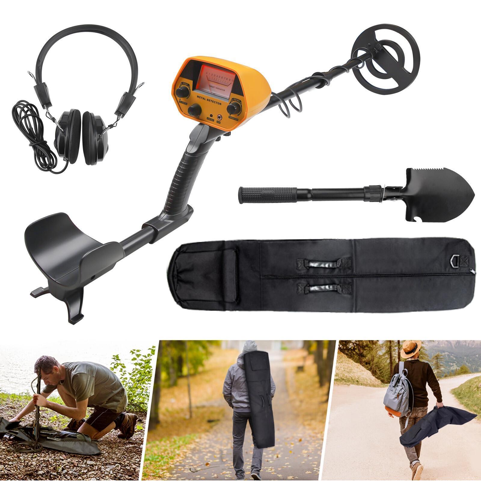 10" LCD Metal Detector with Waterproof Coil | Deep Sensitive Gold Hunter Treasure Finder | High Accuracy Prospecting Tool for Adults Beach Archaeology