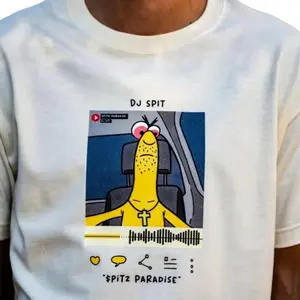 Smiling Friends Unisex Shirt, Dj Spit, Smiling Friends Shirt, Smiling Friends Show Tee, Dj Spit Sticker Shirt, Adult Swim Merch