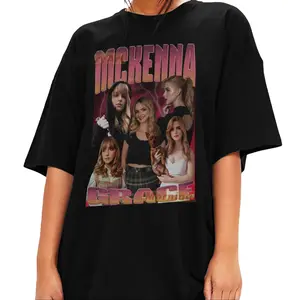 Mckenna Grace T-Shirt, Vintage Retro Graphic Tee, Celebrity Fan Unisex Cotton Top