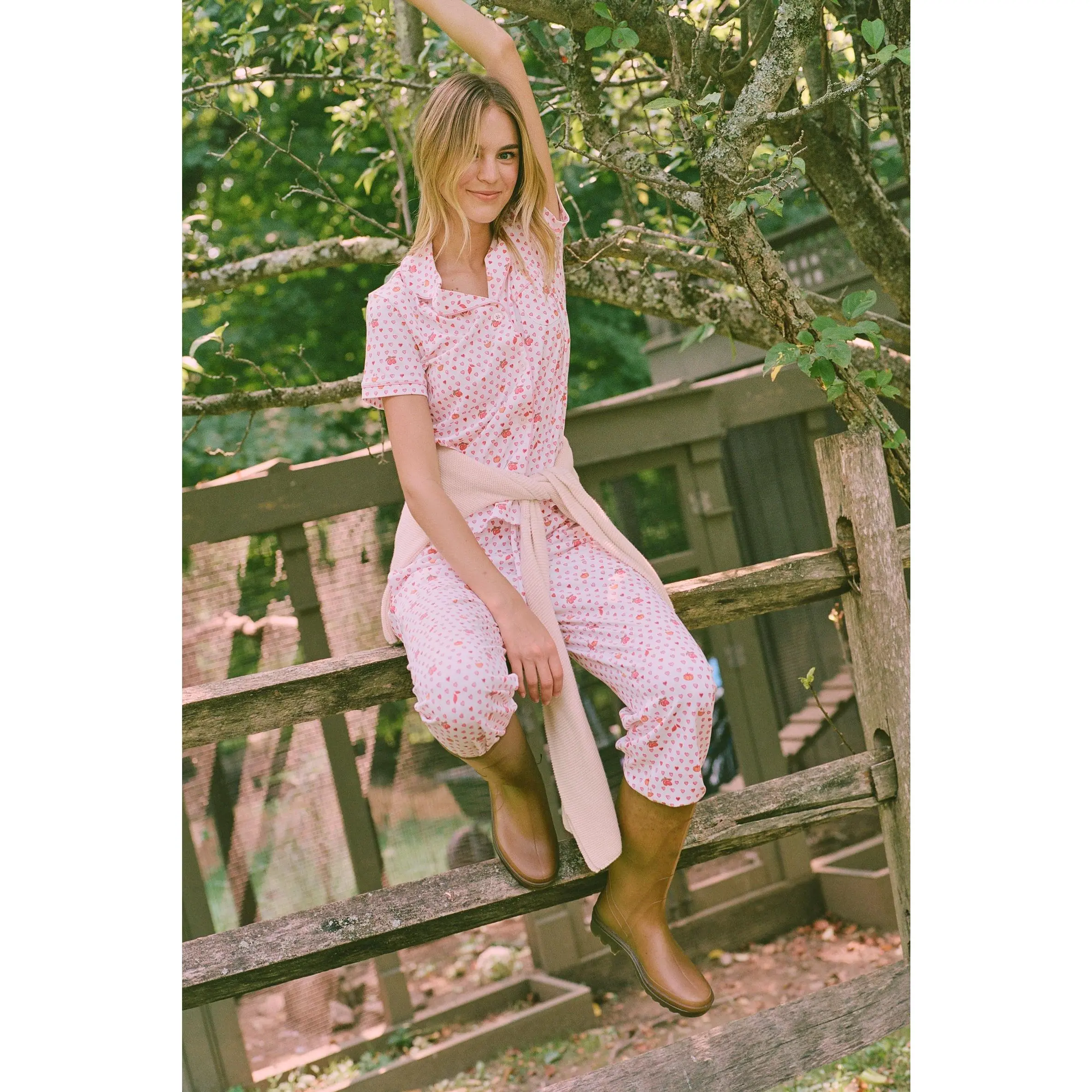Autumn Hearts Fiora Pajamas