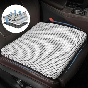 Breathable Car Seat Cushion, Height Increasing Wedge-shaped Cushion, Suitable for Short Drivers, Truck Parts Drivers, and Office Chairs, Seat Insert