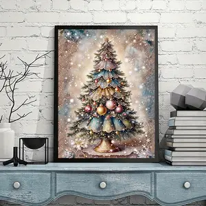 1pc DIY 5D Diamond Painting Kit Christmas Tree Full Drill Mosaic Art Craft Picture Wall Decor Surprise Gift