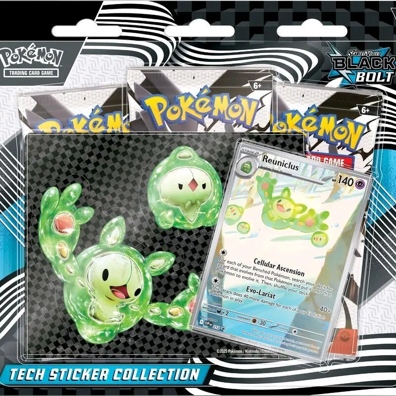 Reuniclus Black Bolt Tech Sticker Collection