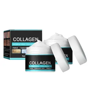 2PCS Anti Wrinkle Face Cream Collagen Cream for Men,Men Face Moisturizer Cream,Men Anti-wrinkle Cream,Reduce Fine Lines and Dryness, Day & Night Skin Care Men Skin Tightening Cream