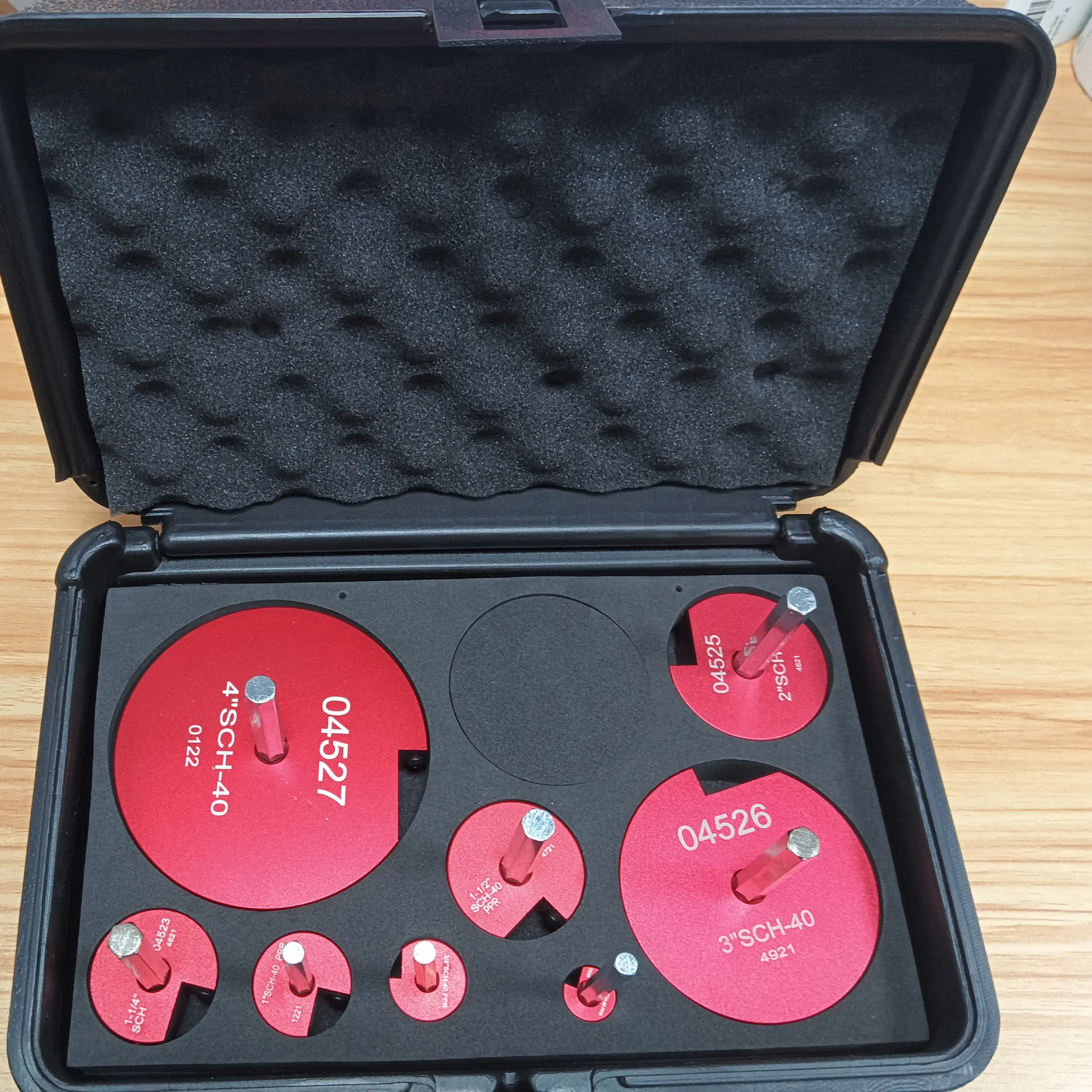 8PCS PIPE REAMER KIT