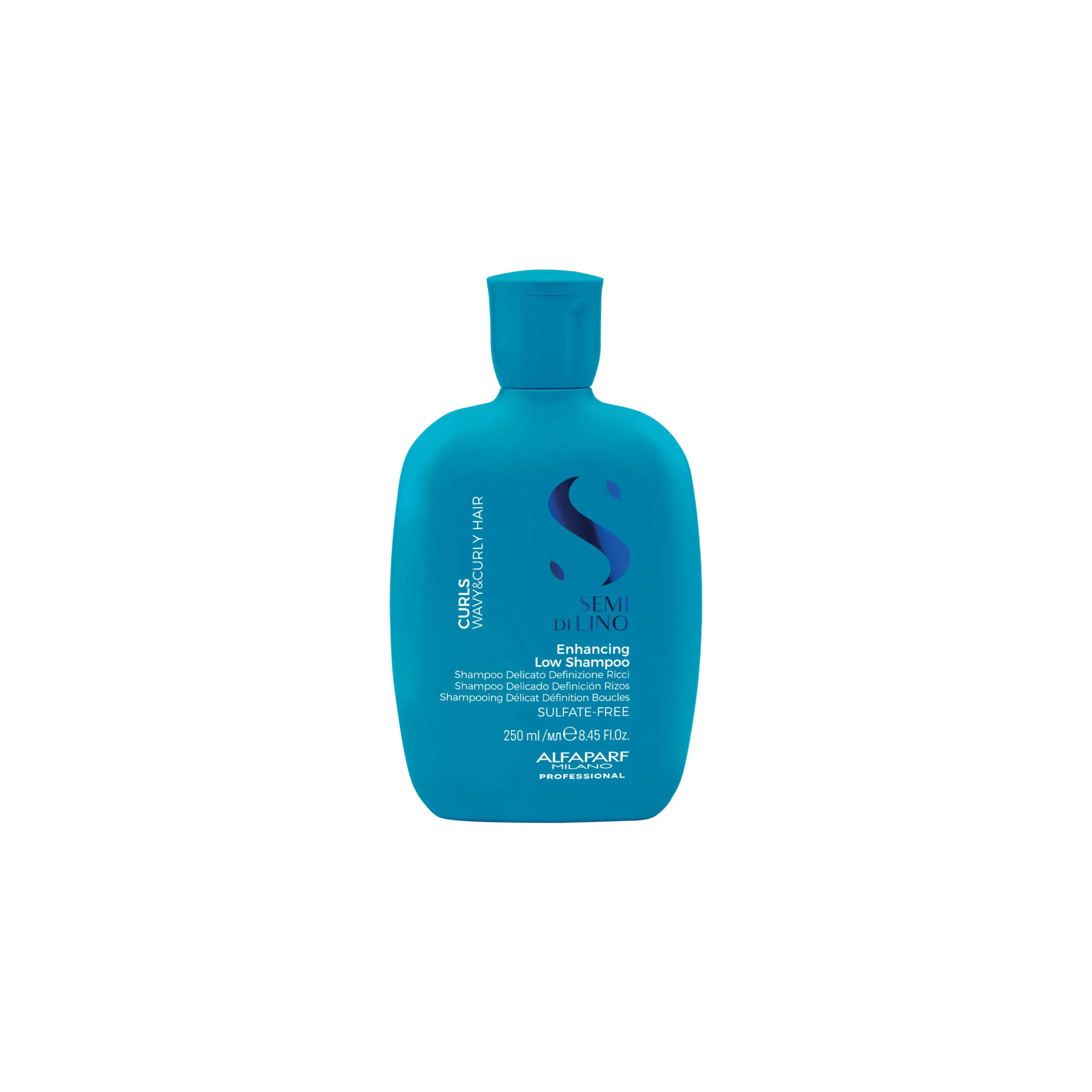 Alfaparf Curls Enhancing Sulfate-Free Shampoo, Fragranced Haircare Cleanser, Cosmetic Product for Hair Restore