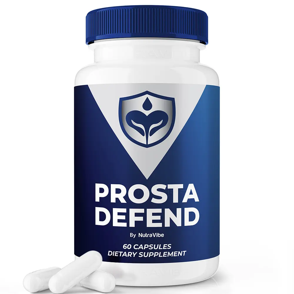 Prosta Defend - Advanced Formula 1000mg Capsules with Natural Ingredients for Health & Wellness 60 Count