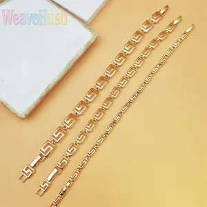 Trendy Retro Letter Print Chain Bracelet for Women, Fashion Versatile Lock Charm Design Bracelet, Stylish Minimalist Dainty Jewelry, Eye-Catching Personalized Accessory for Daily Street Wear, Dating, Party & Holiday Gift Giving