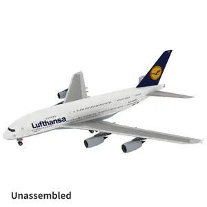 A380 German Lufthansa For Airbus Civil Airliner Model 1:100 Scale Aircraft Model Aviation Model Paper Model