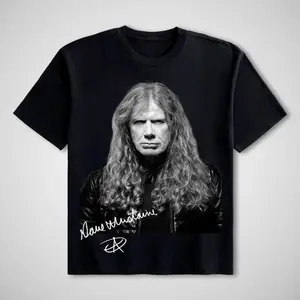 Dave Mustaine Vintage Shirt - Final Tour 43 Years Tee, Megadeth Founder Icon, Last Album Metal Aesthetic, TikTok Trend Outfit