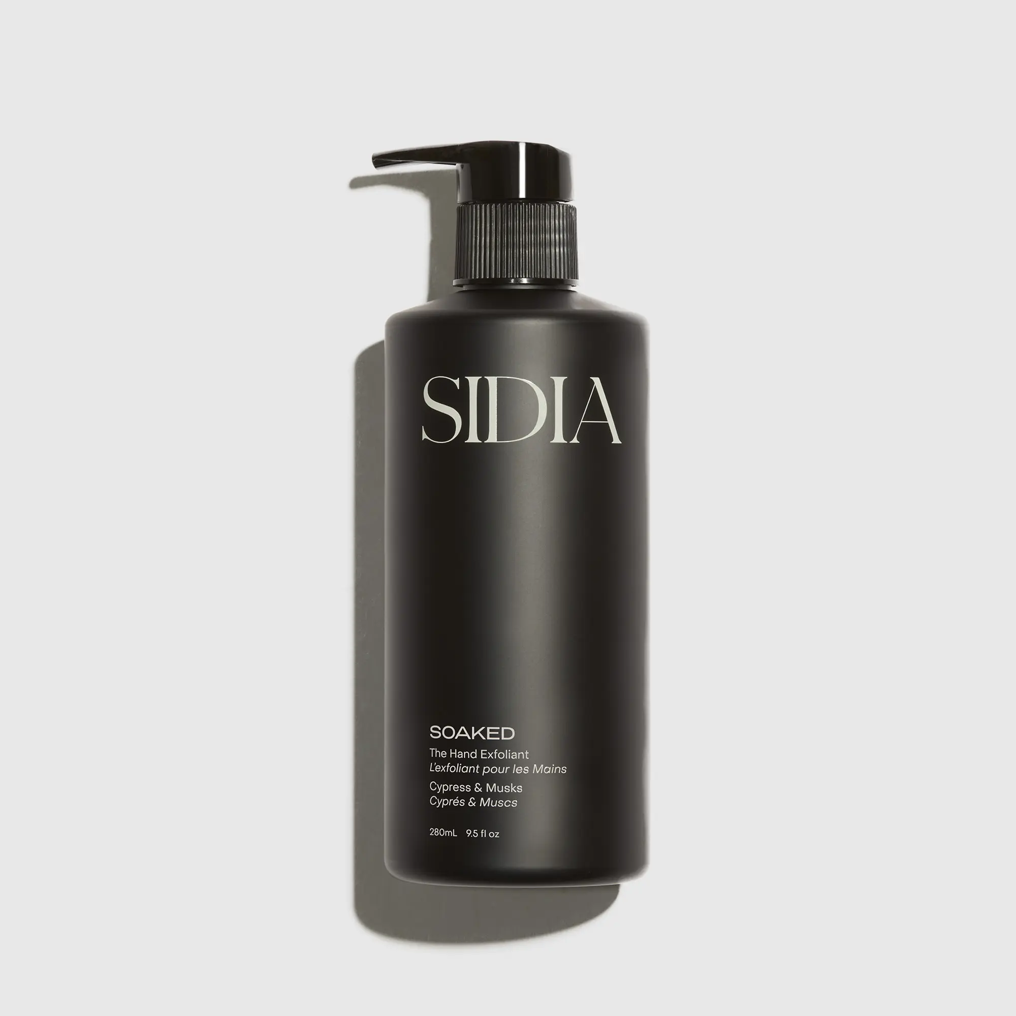 SIDIA: Soaked Hand Exfoliant - Gentle Cleansing Formula with Rambutan & Pearlite for Soft Skin - Vegan, Eco-Friendly, 250ml