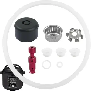 10 count Instantpot Replacement  for IP Pro/Pro Plus 6 QT, Duo Evo Plus 6 QT, Include Sealing Ring Steam Release Valve Float Valve Anti-Block Shield Anti-blocking Shroud Bracket
