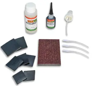 Stop & Go Emergency Tubeless Tire Sidewall 5-Minute Repair Kit - 14 Pieces for Punctures on ATV, UTV, Trailer, Lawnmower, SxS, & Golf Cart Tires