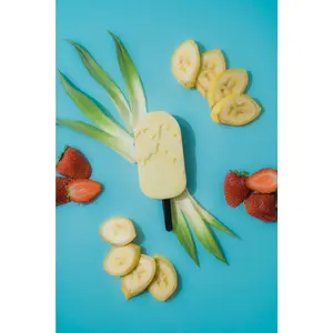 Hard Wax Popsicles - Banana Split