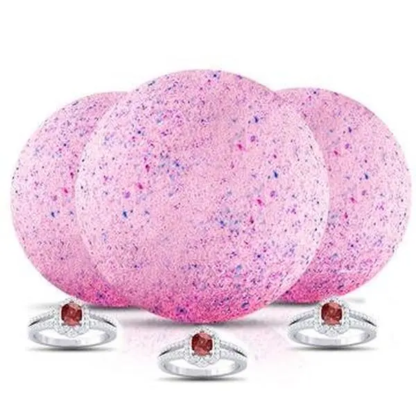 TRIPLE BERRY Ring Bath Bomb 3 Pack