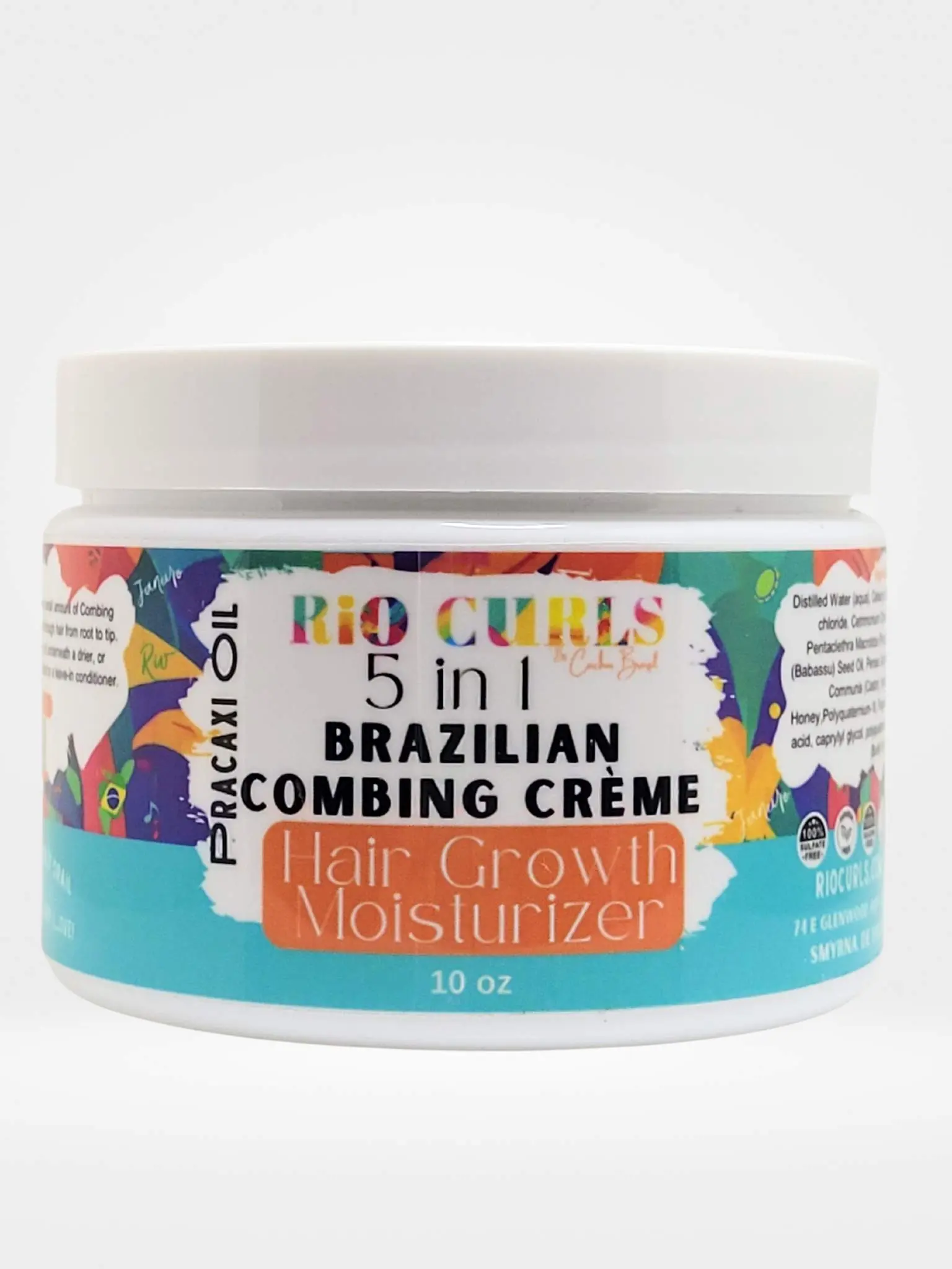 5 in 1 Brazilian Combing Crème- Curly Hair Cream & Deep Conditioner Haircare Hydrate Haircare Hydrate