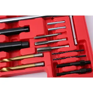 16 Pieces Broken Glow Plug Removal Extractor Set Suit for 8mm & 10mm Glow Plug