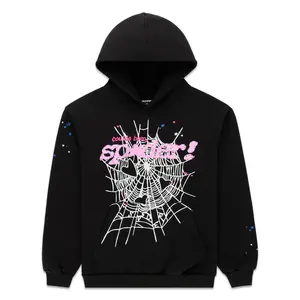 Sp5der x Druski Coulda Been Heart Punk V2 Hoodie Owl Black