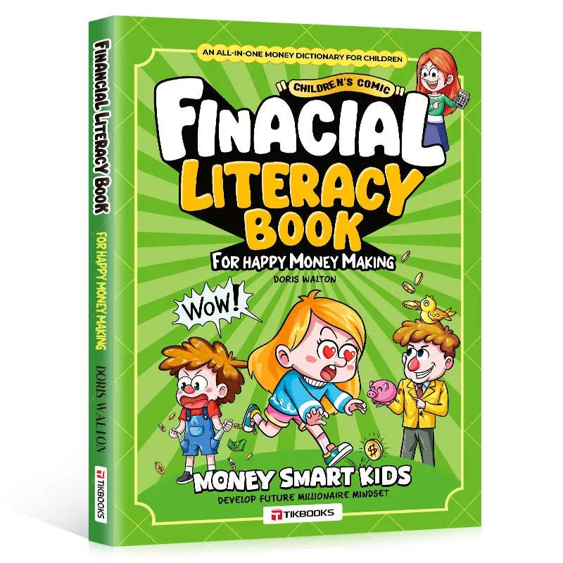 S-Children's Financial Intelligence Knowledge Book -FinancialThinking Cultivation Comic Version with Insights for YoungLearners