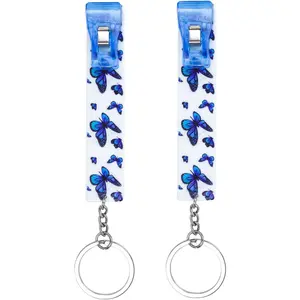 Credit Card Puller, Debit Bank Card Grabber for Long Nails ATM Keychain Women