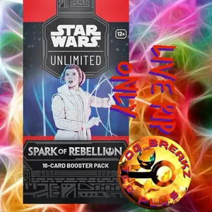 Star Wars Spark of rebellion booster pack lie rip