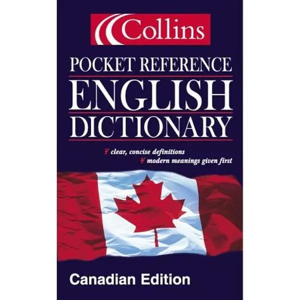 USED-Collins Pocket Reference English Dictionary : Canadian Edition by Sutherland (Unknown)