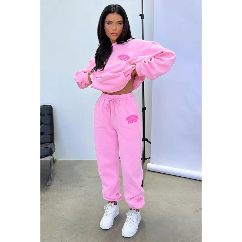 Thats So Fetch Women's Series 5 2-Piece Cute Clothes Set - Puffed Soft Cotton Fleece Long Sleeve Casual Hoodie, Comfy Pants with Pockets, Clothes for Women