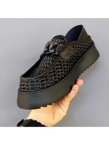 Men's Shoes, New Style Casual Thick-soled Breathable Athletic Walking Shoes Sneakers, Lightweight, Mesh-top Board Shoes, Trainer