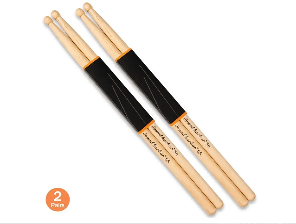 Drum Sticks 5A Wood Drumsticks Maple Snare Drumstick 2 Pair