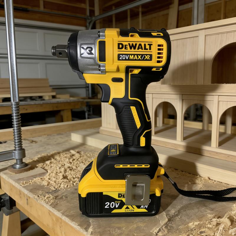 Dewalt DCF880 Brushless Impact Wrench 20V XR–203N.M Torque,1/2in Drive&Pressure-Sensitive Speed Control for Precise Work